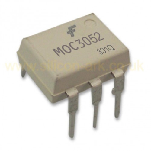 MOC3052 triac driver optoisolator - Fairchild