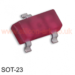 KM-231D-F   RED diffused surface mount LED - Kingbright