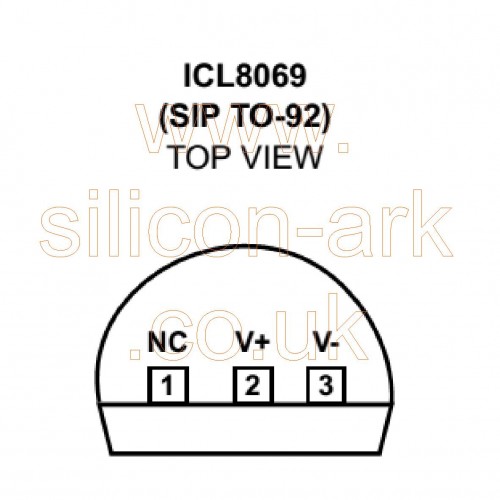 ICL8069DCZR 1.2V voltage reference - Harris Semiconductor