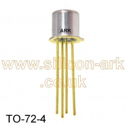 AF124 Germanium PNP  RF transistor - Telefunken