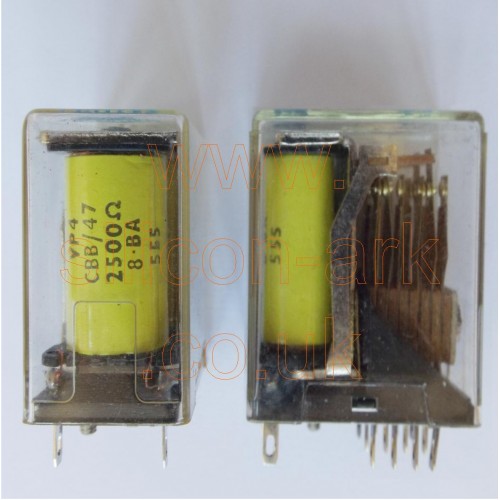 47Volt DC relay (VP4/CBB/47/2500) - Varley