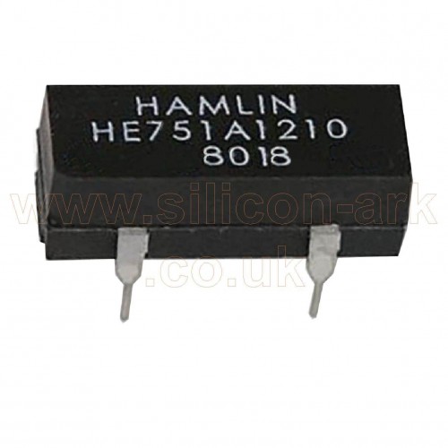 Reed relay 12 Volt SPST-NO (HE751A1210) - Hamlin