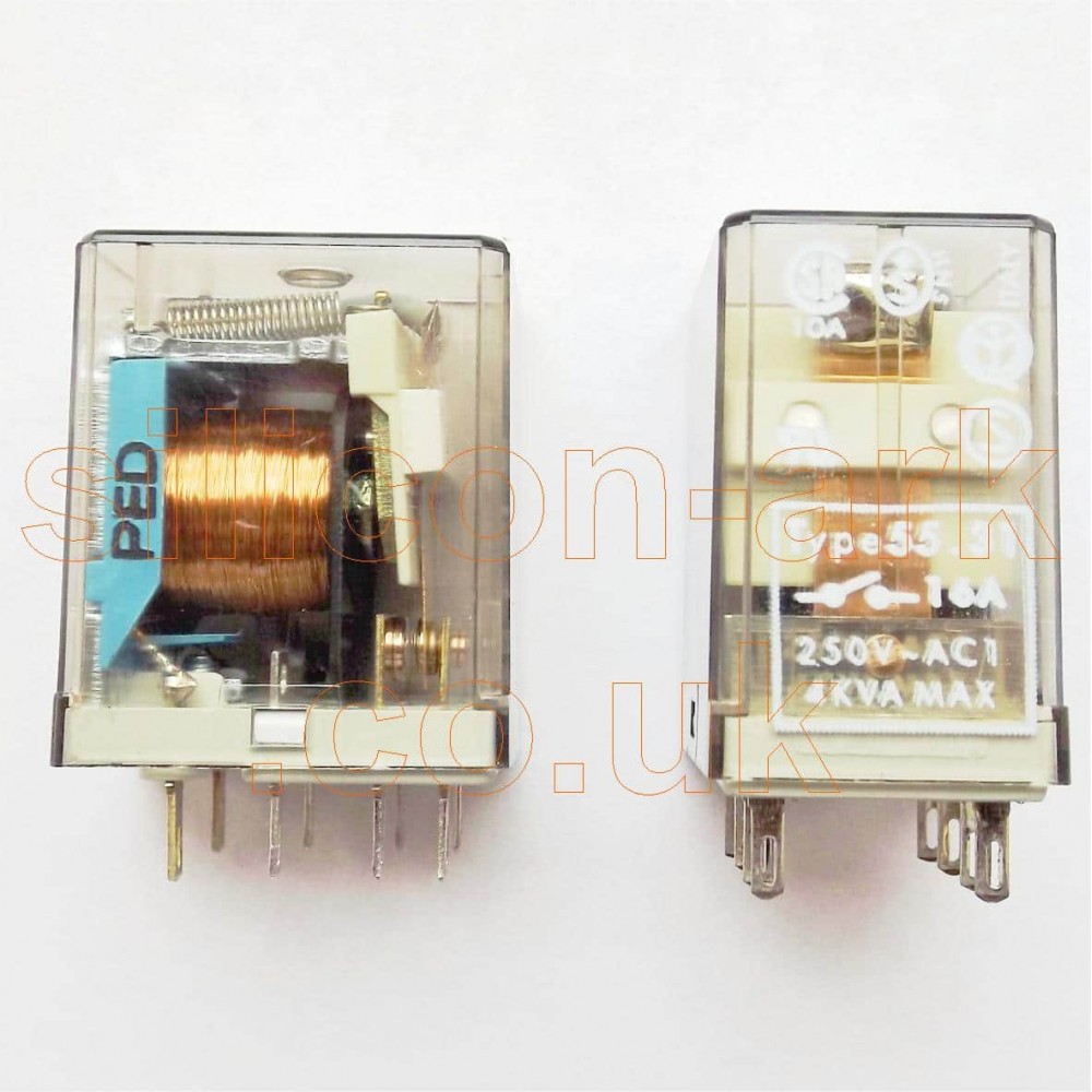 PED 5531 2 Volt SPDT spade relay BUY, PRICE, STOCK, siliconark