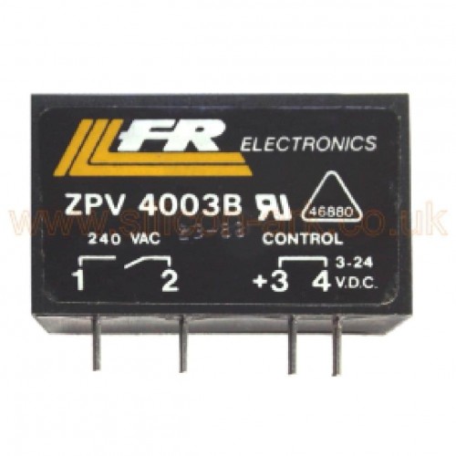 ZPV4003B  240v 3A Solid State PCB Relay - FR Electronics