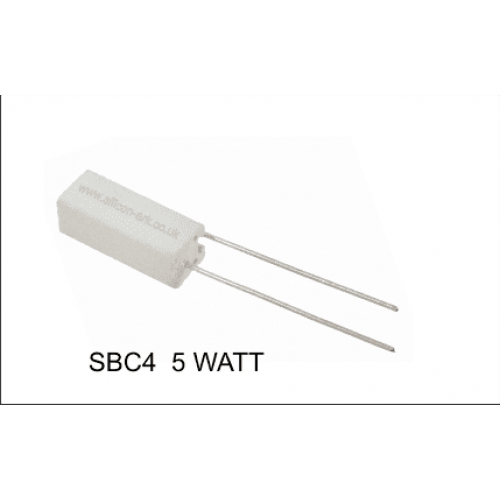 3R3 Ohms 10%  5 Watt SBCHE4 series resistor  - CGS