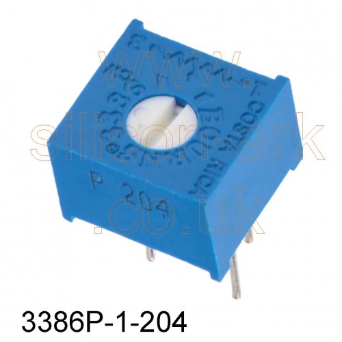 200K Ohm trimpot ( 3386P-1-204) - Bourns