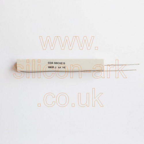 680 Ohm 17Watt resistor (SBCHE15680RJ) - CGS  TE-Connectivity