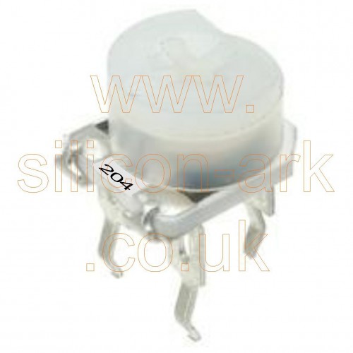 200K Ohm Cermet preset potentiometer (TSR-655C-204) - Suntan