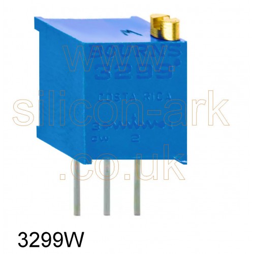 50 Ohm Trimpot (3299W-1-500) - Bourns