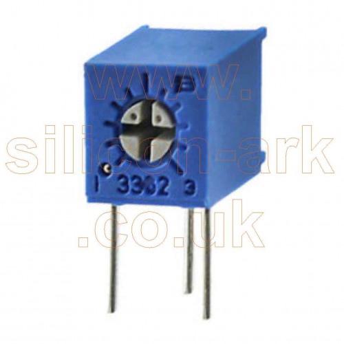 1M Ohm cermet trimmer (3362-W-1-105) - Bourns