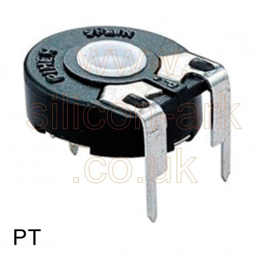 1M Ohm carbon track trimmer - PT15NV17,5 1M - Piher