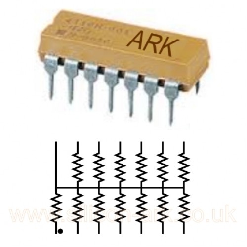 33K Ohm (4114R-002-333) - Bourns