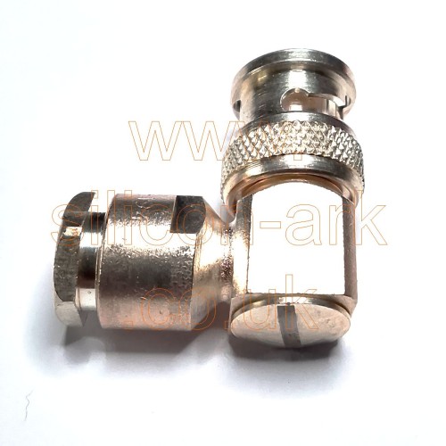 BNC elbow RF plug (RS456-194) - RS Components