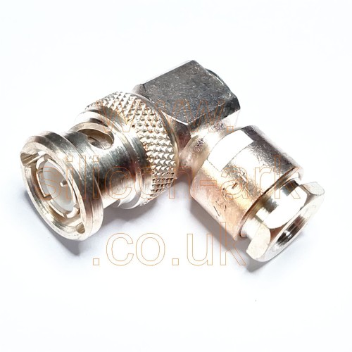BNC elbow RF plug (RS456-194) - RS Components