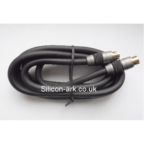 S-VHS  lead gold plugs 1.5m long