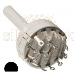 CK1025  2 pole 6 way rotary switch - Lorlin