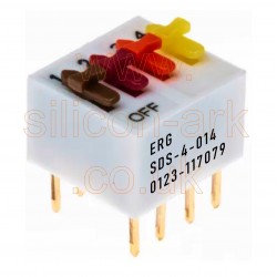 DIP switch 4-way (SDS-4-014) - ERG