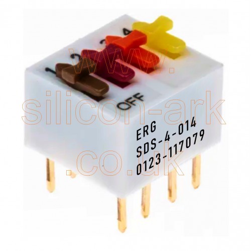 DIP switch 4-way (SDS-4-014) - ERG