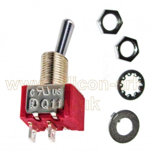 Toggle Switch  SP On-Off  (RS734-7154P)  - RS Components
