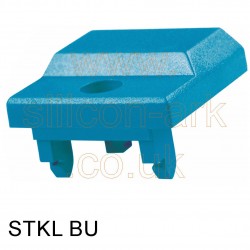 Pushbutton switch cap (STKL BU) - C&K