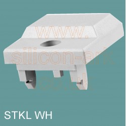 Pushbutton switch cap (STKL WH) - C&K