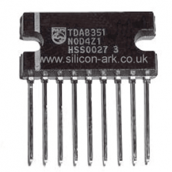 TDA8351 DC-coupled vertical deflection circuit
