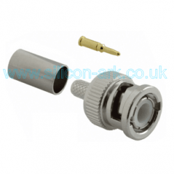 50 Ohm straight BNC crimp plug (VB10-2051) - Emerson